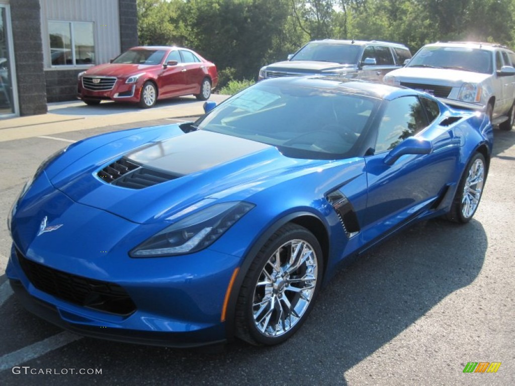 Laguna Blue Metallic 2016 Chevrolet Corvette Z06 Coupe Exterior Photo #106365718