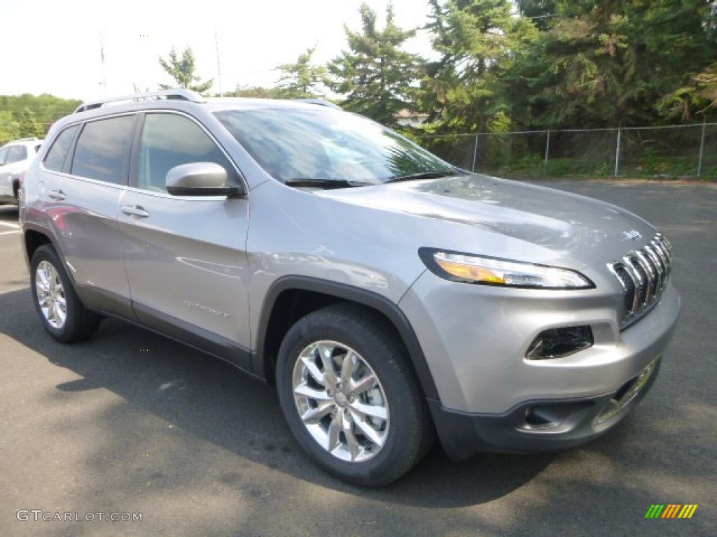 Billet Silver Metallic 2016 Jeep Cherokee Limited 4x4 Exterior Photo #106366454
