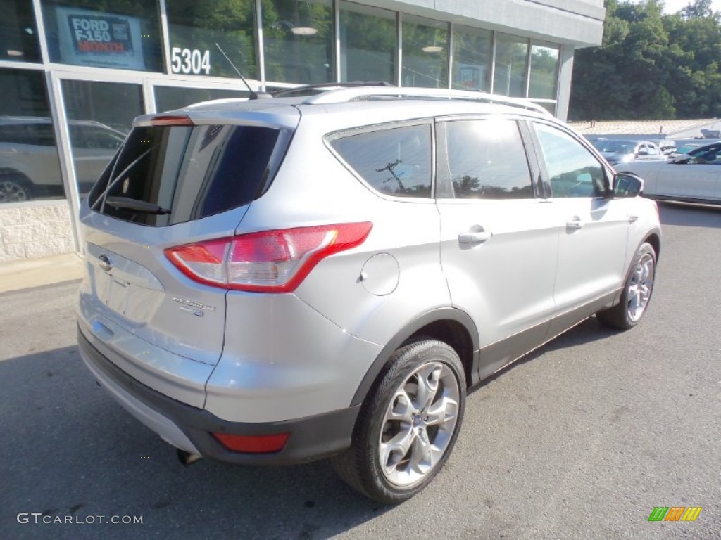 2013 Escape Titanium 2.0L EcoBoost 4WD - Ingot Silver Metallic / Charcoal Black photo #10