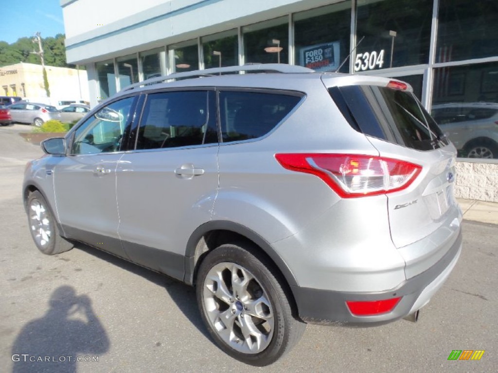 2013 Escape Titanium 2.0L EcoBoost 4WD - Ingot Silver Metallic / Charcoal Black photo #23