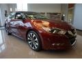 2016 Coulis Red Nissan Maxima SR  photo #6