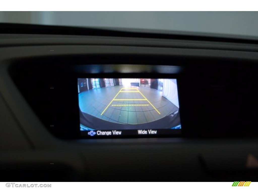 2015 CR-V LX - Obsidian Blue Pearl / Gray photo #15