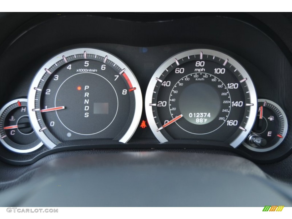 2012 TSX Technology Sedan - Silver Moon / Ebony photo #21