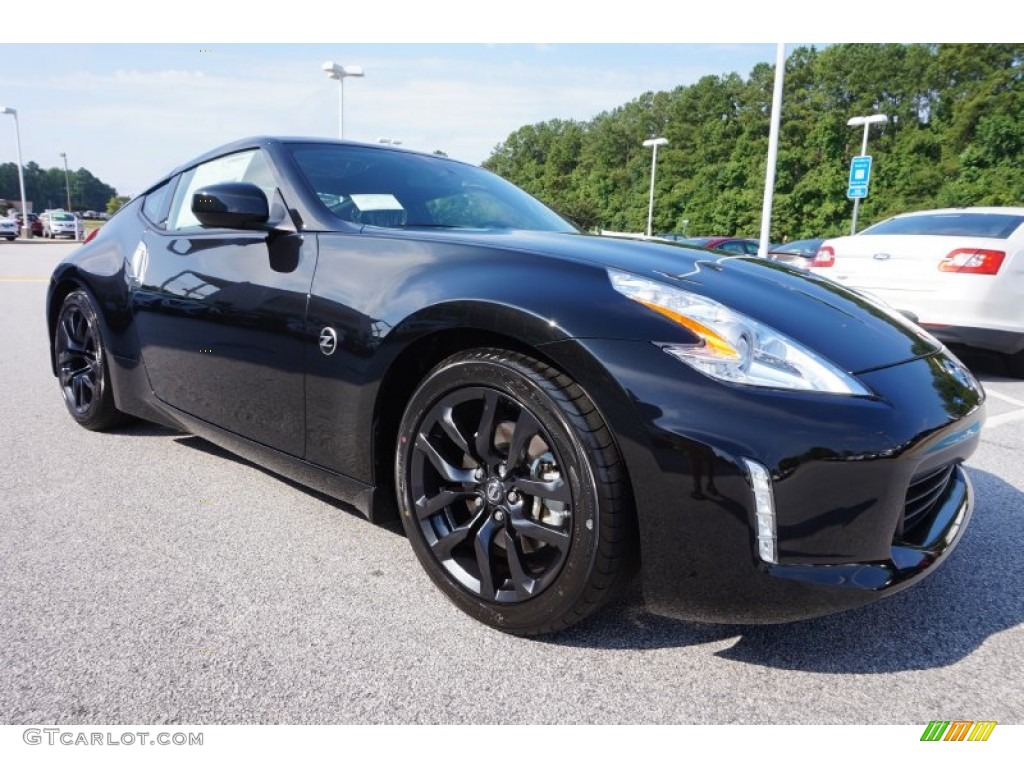 Magnetic Black 2016 Nissan 370Z Coupe Exterior Photo #106370855