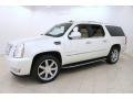 White Diamond Tricoat - Escalade ESV Luxury AWD Photo No. 3