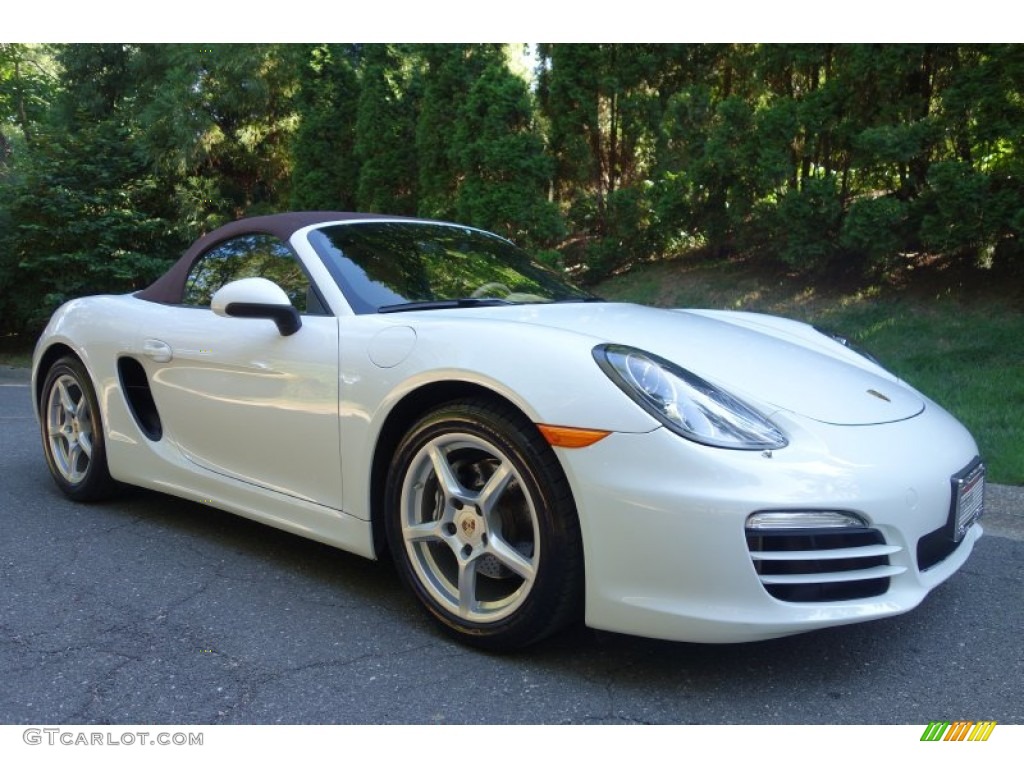 White 2013 Porsche Boxster Standard Boxster Model Exterior Photo #106373633