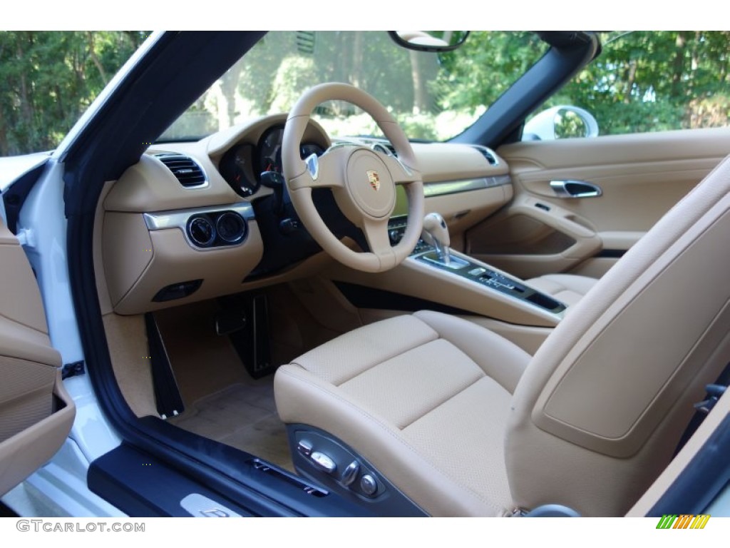 Luxor Beige Interior 2013 Porsche Boxster Standard Boxster Model Photo #106373762