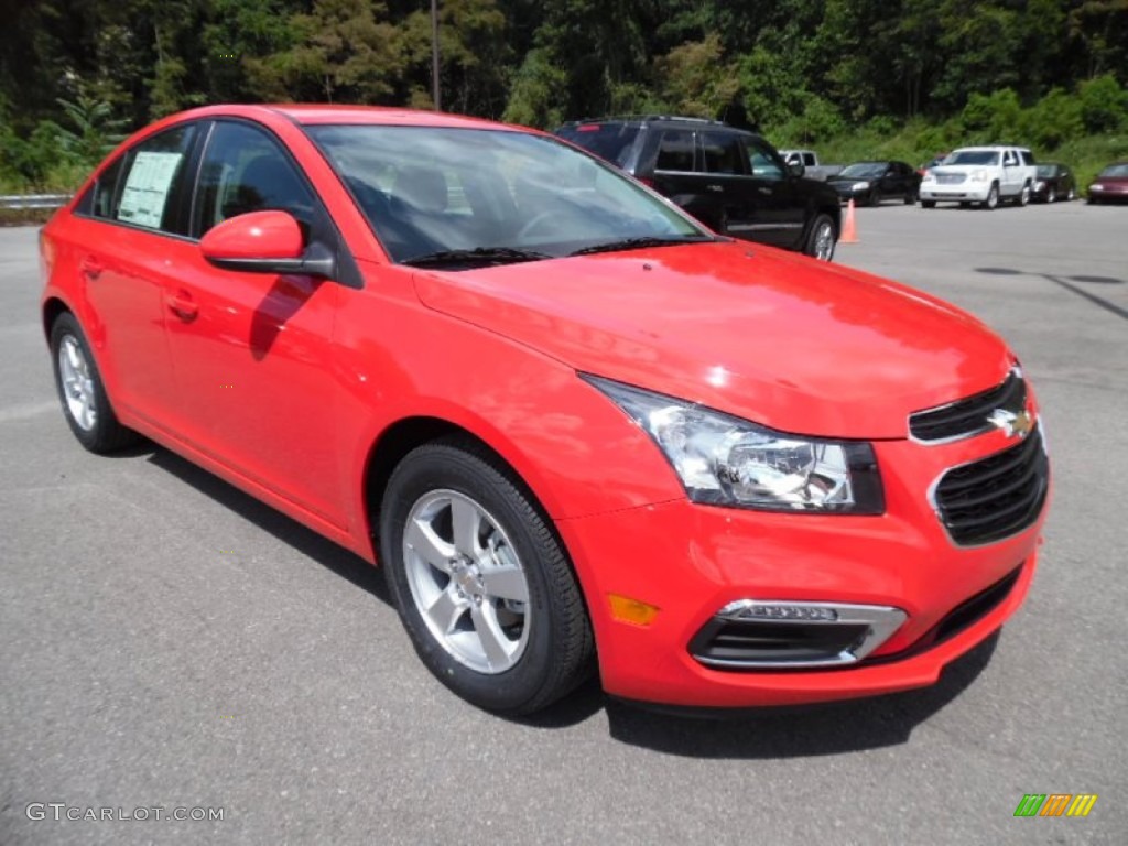 2016 Cruze Limited LT - Red Hot / Jet Black photo #3