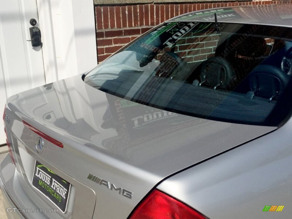 2003 C 32 AMG Sedan - Brilliant Silver Metallic / Charcoal photo #15