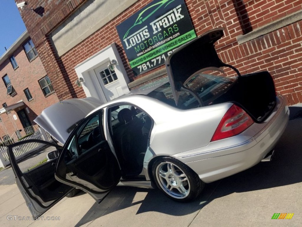 2003 C 32 AMG Sedan - Brilliant Silver Metallic / Charcoal photo #26