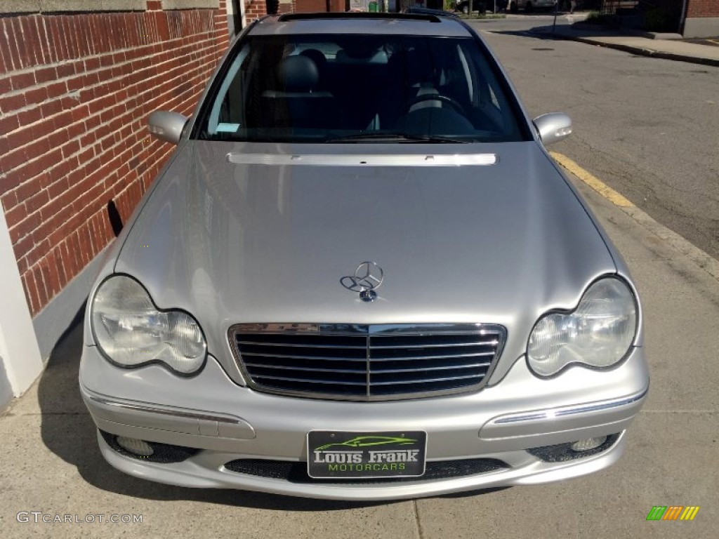 2003 C 32 AMG Sedan - Brilliant Silver Metallic / Charcoal photo #30