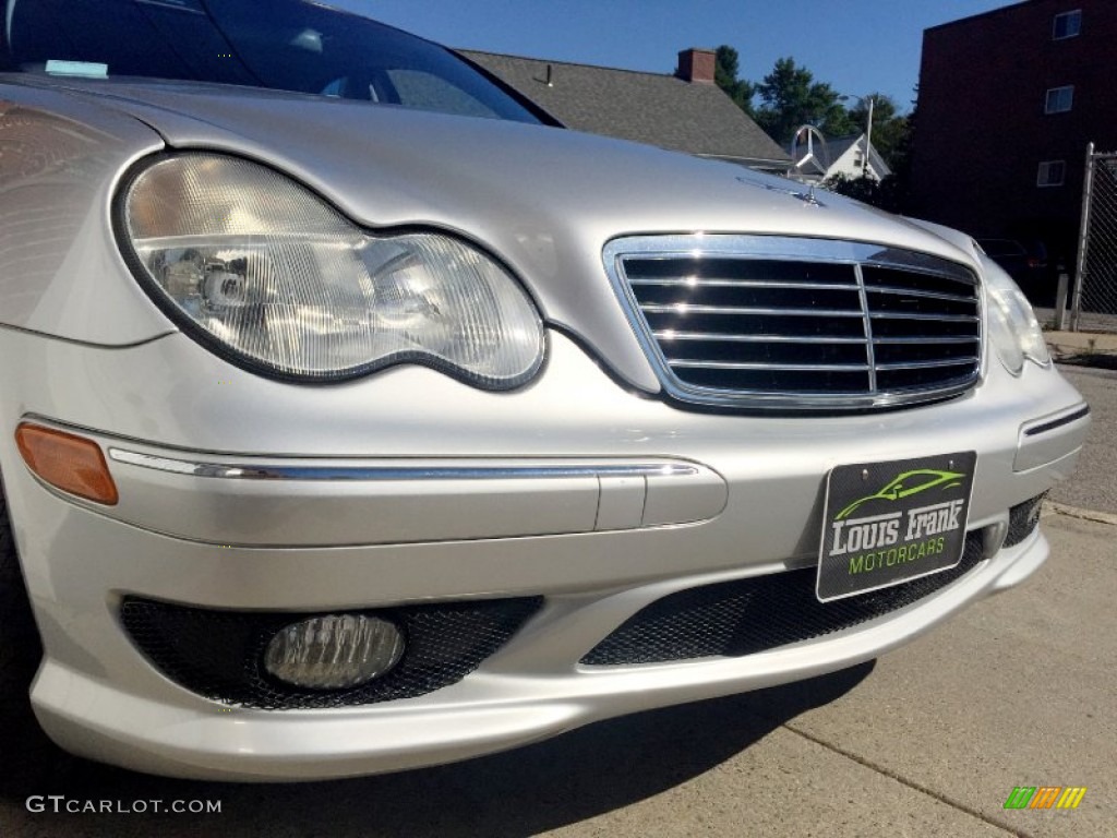 2003 C 32 AMG Sedan - Brilliant Silver Metallic / Charcoal photo #31