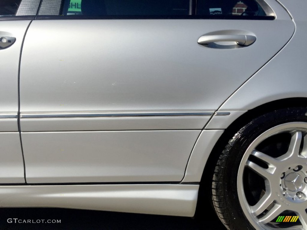 2003 C 32 AMG Sedan - Brilliant Silver Metallic / Charcoal photo #34