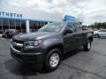 2016 Cyber Gray Metallic Chevrolet Colorado WT Extended Cab 4x4  photo #1