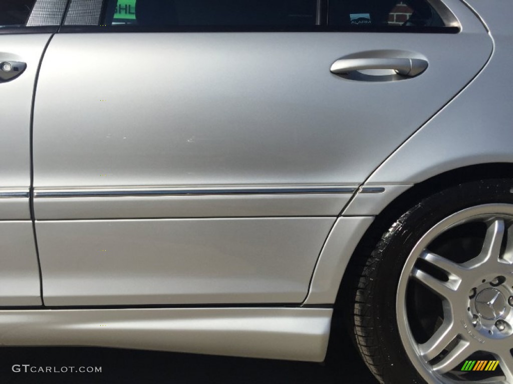 2003 C 32 AMG Sedan - Brilliant Silver Metallic / Charcoal photo #52