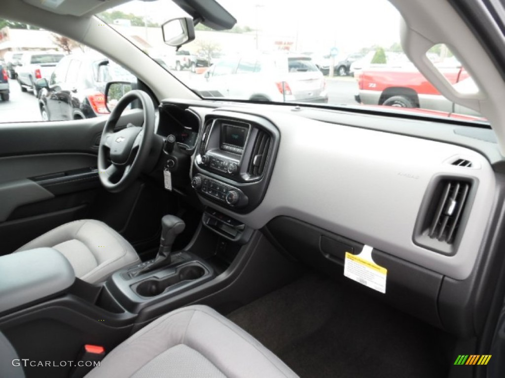 2016 Chevrolet Colorado WT Extended Cab 4x4 Jet Black/Dark Ash Dashboard Photo #106375778