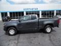 2016 Cyber Gray Metallic Chevrolet Colorado WT Extended Cab 4x4  photo #9