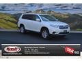 Blizzard White Pearl 2013 Toyota Highlander 
