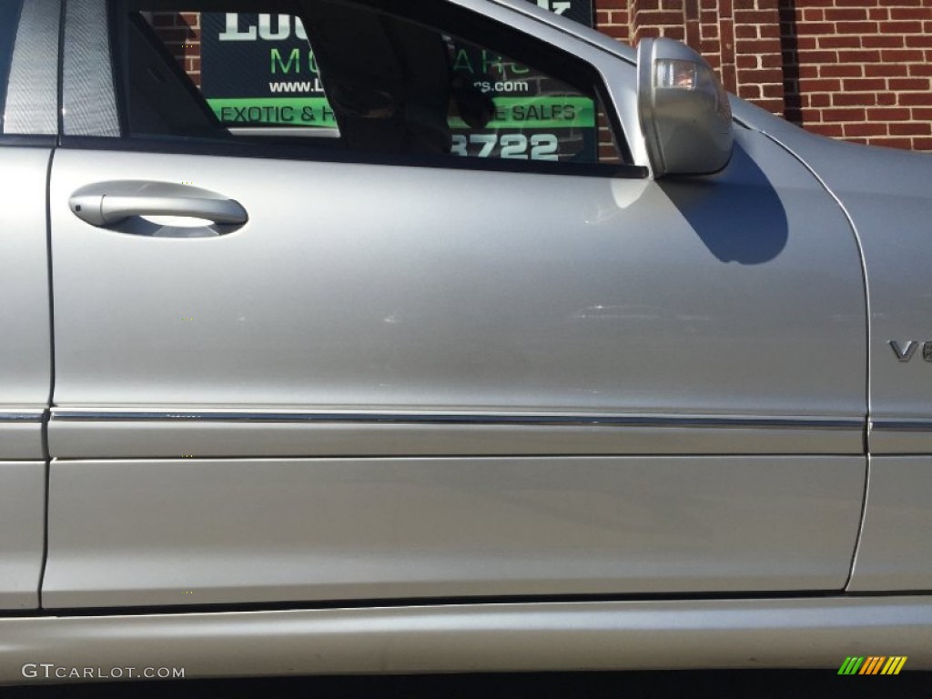 2003 C 32 AMG Sedan - Brilliant Silver Metallic / Charcoal photo #73