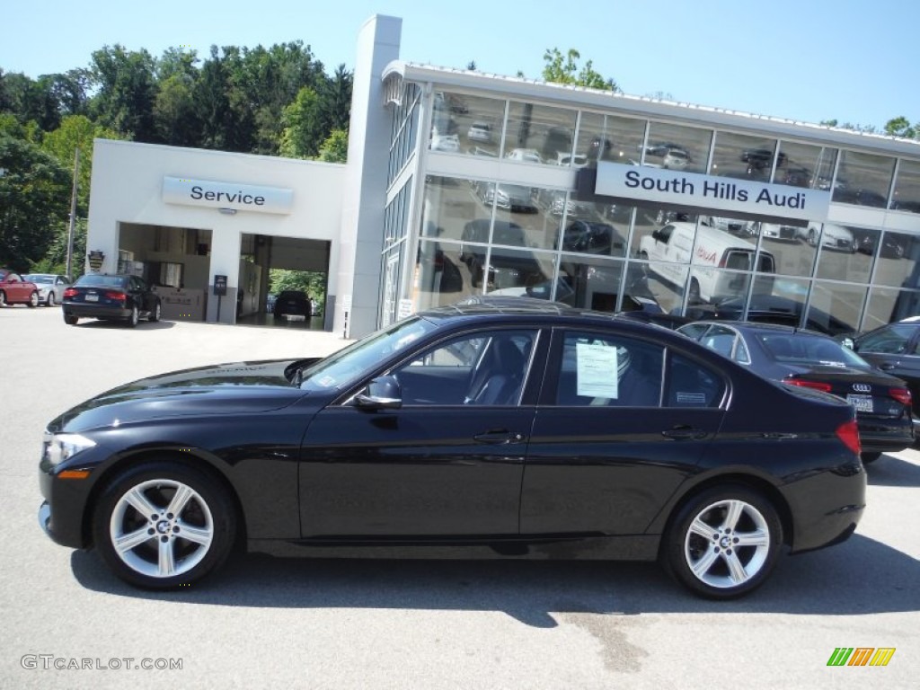 2014 3 Series 328i xDrive Sedan - Jet Black / Black photo #2