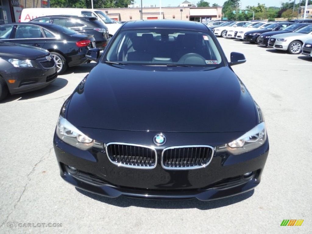 2014 3 Series 328i xDrive Sedan - Jet Black / Black photo #6