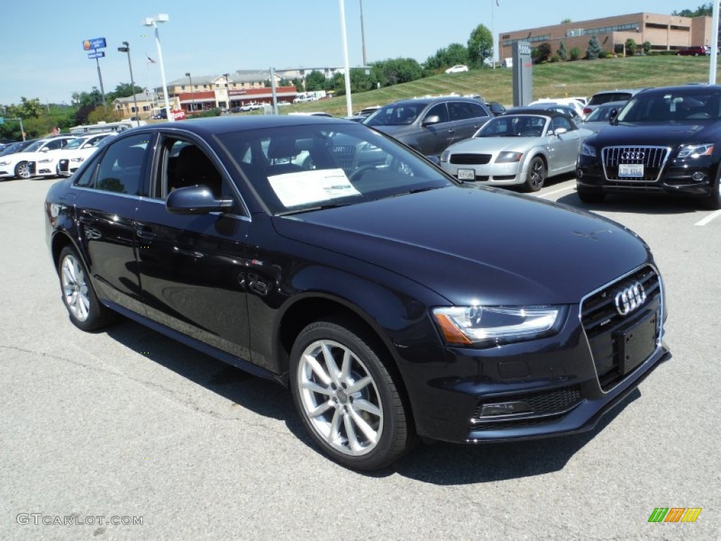 2016 A4 2.0T Premium quattro - Moonlight Blue Metallic / Chestnut Brown photo #9