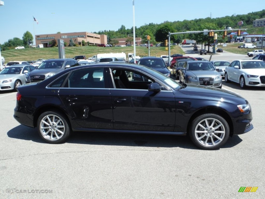 2016 A4 2.0T Premium quattro - Moonlight Blue Metallic / Chestnut Brown photo #10