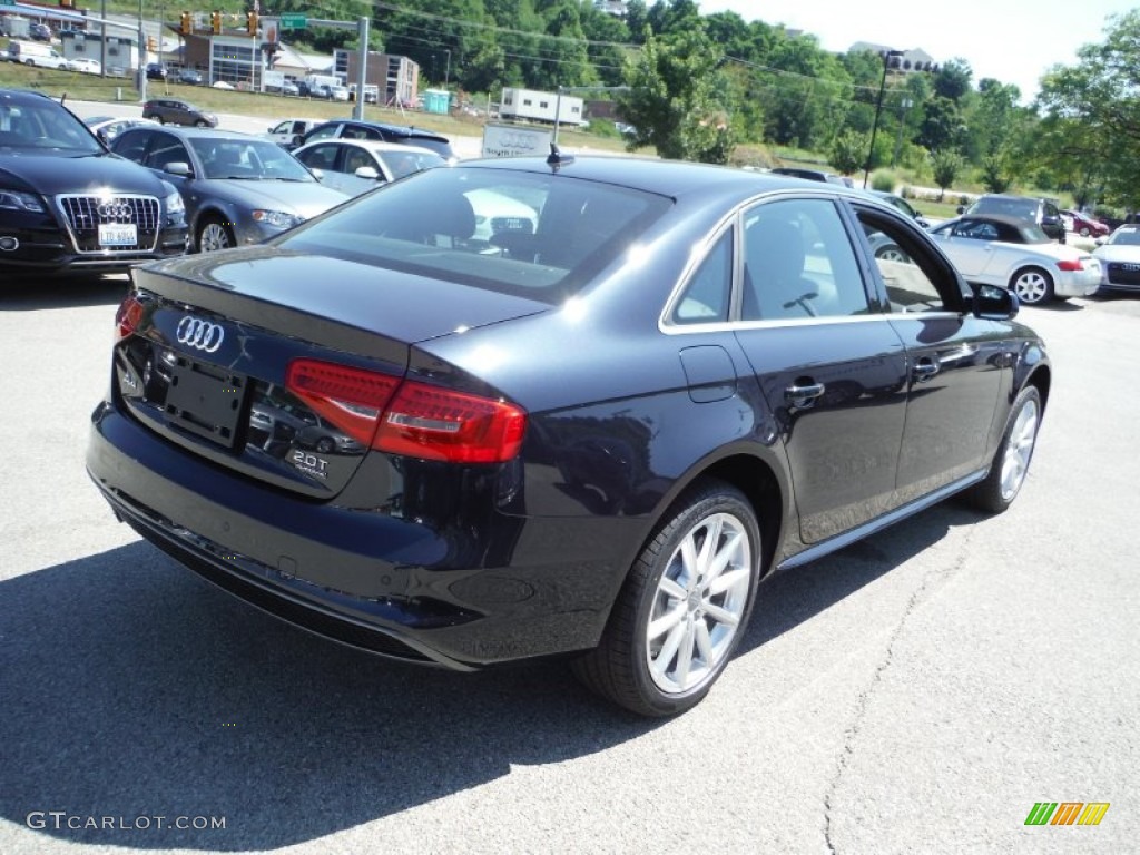2016 A4 2.0T Premium quattro - Moonlight Blue Metallic / Chestnut Brown photo #11
