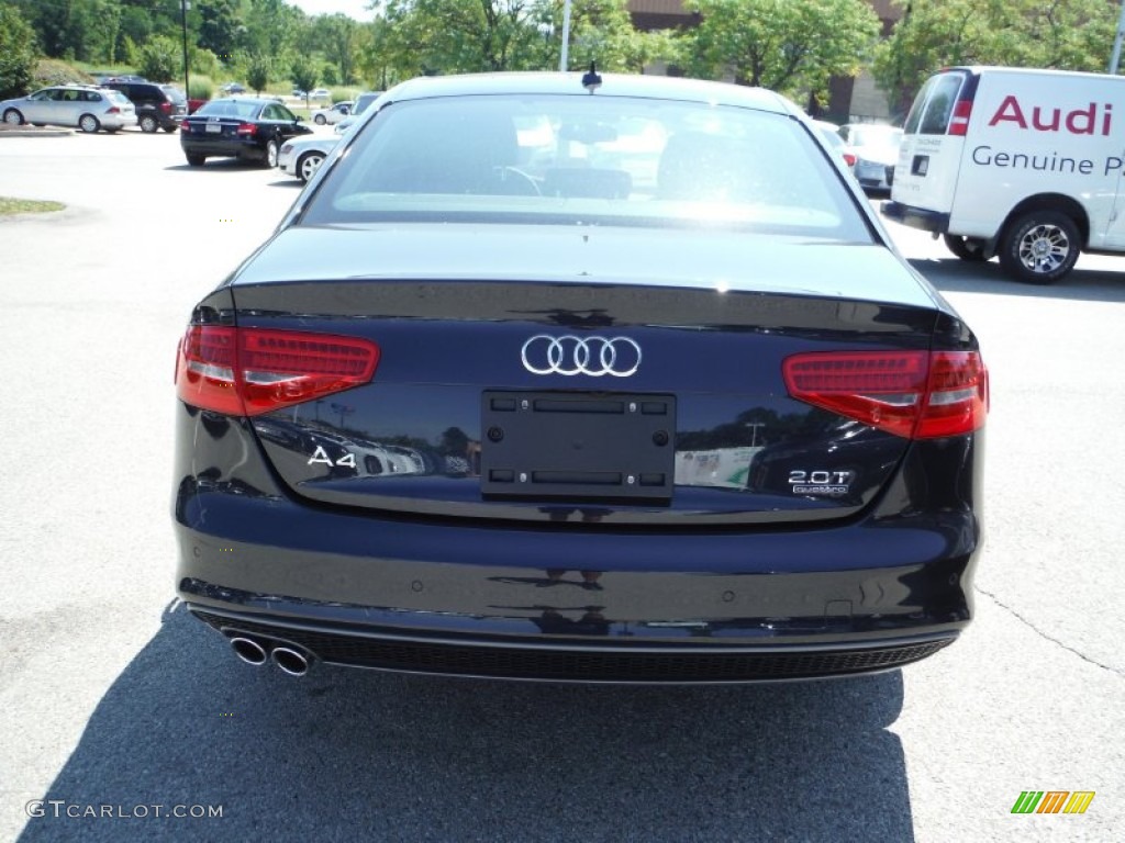 2016 A4 2.0T Premium quattro - Moonlight Blue Metallic / Chestnut Brown photo #12