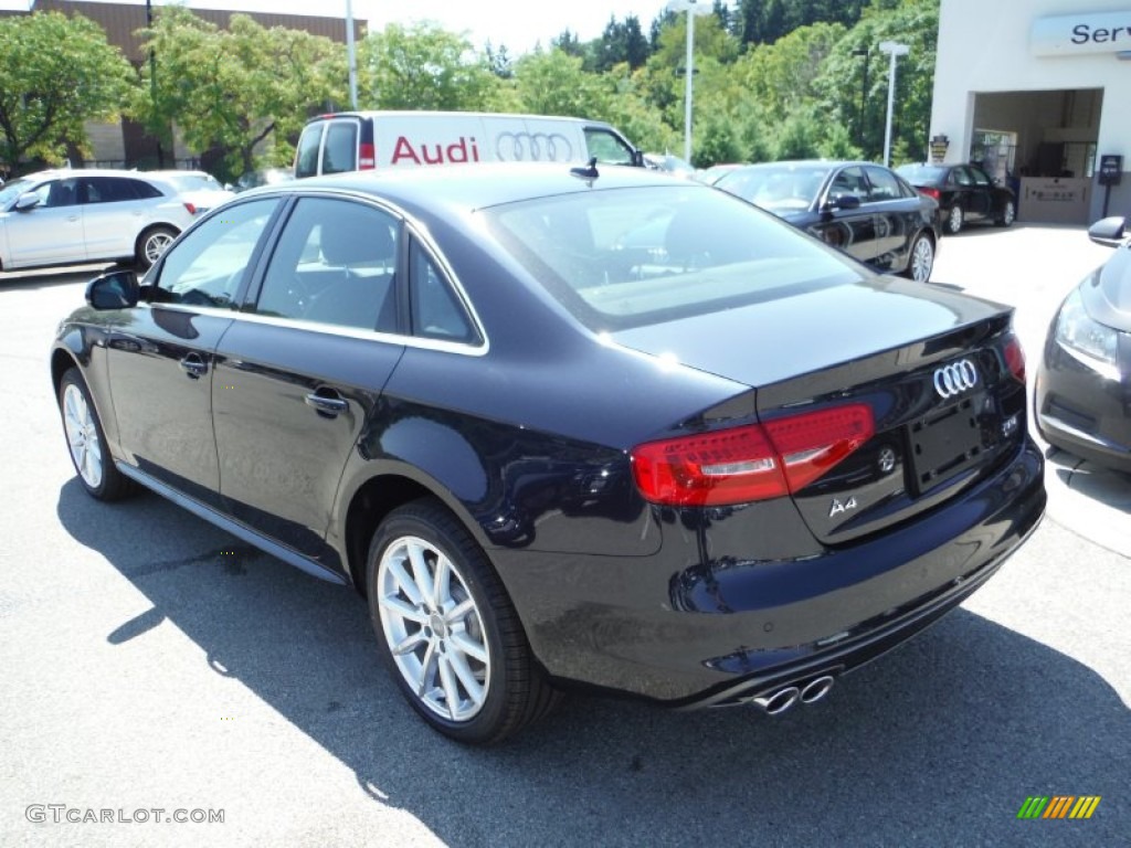 2016 A4 2.0T Premium quattro - Moonlight Blue Metallic / Chestnut Brown photo #13