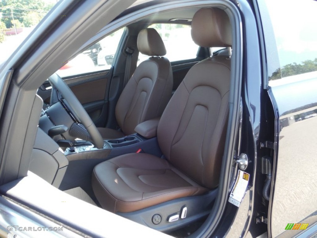 2016 A4 2.0T Premium quattro - Moonlight Blue Metallic / Chestnut Brown photo #30