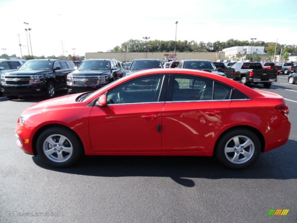 2016 Cruze Limited LT - Red Hot / Jet Black photo #9