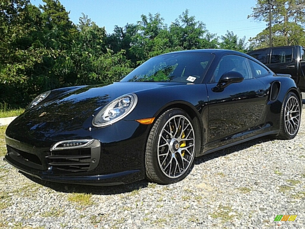 2015 Black Porsche 911 Turbo S