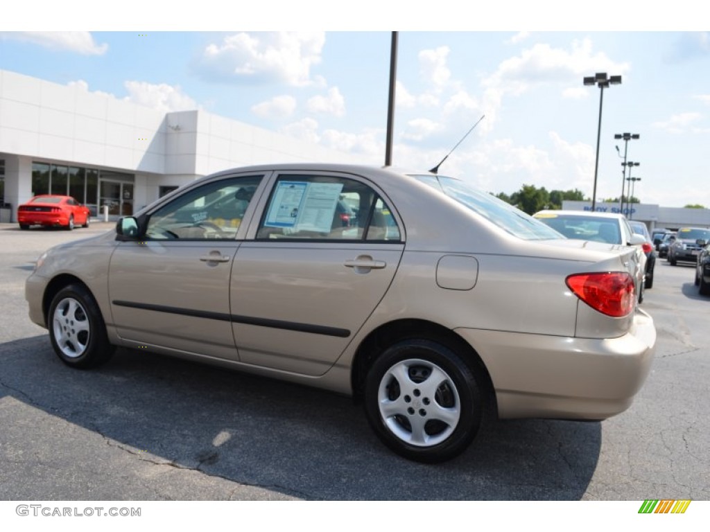 2006 Corolla CE - Desert Sand Mica / Beige photo #5