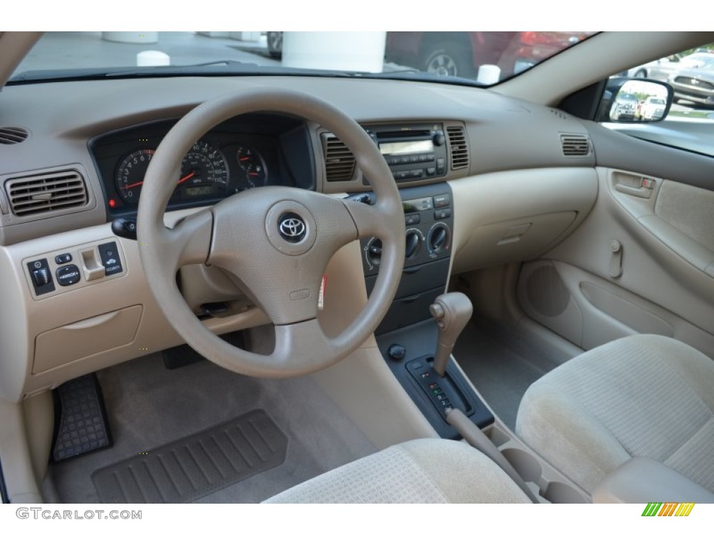 2006 Corolla CE - Desert Sand Mica / Beige photo #11