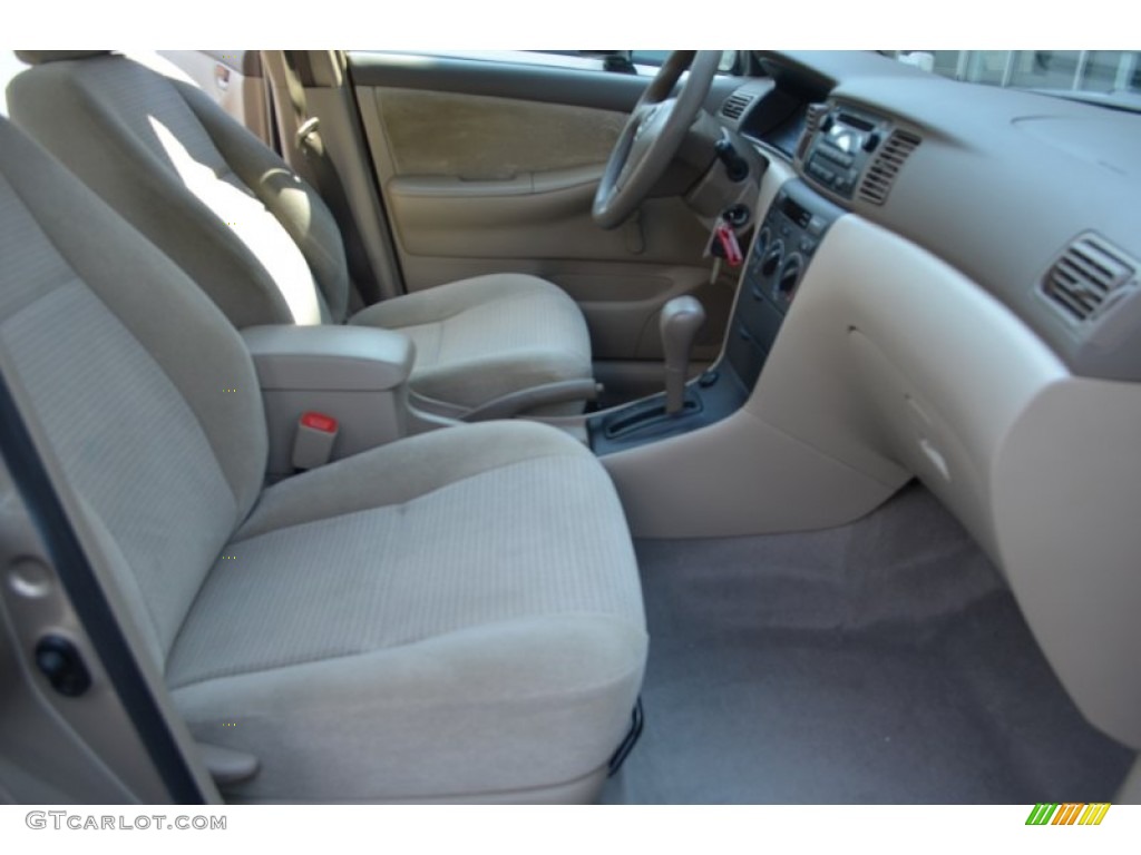 2006 Corolla CE - Desert Sand Mica / Beige photo #17