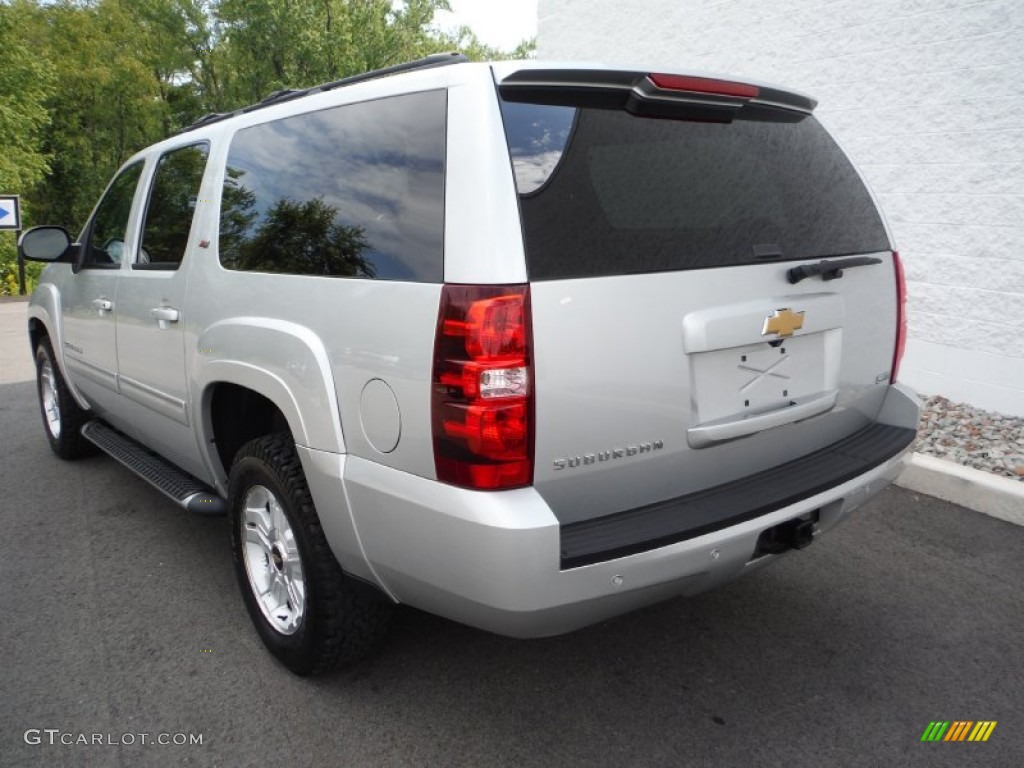2011 Suburban LT 4x4 - Sheer Silver Metallic / Ebony photo #12