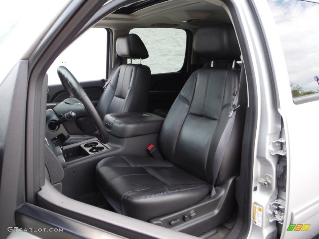 2011 Suburban LT 4x4 - Sheer Silver Metallic / Ebony photo #22