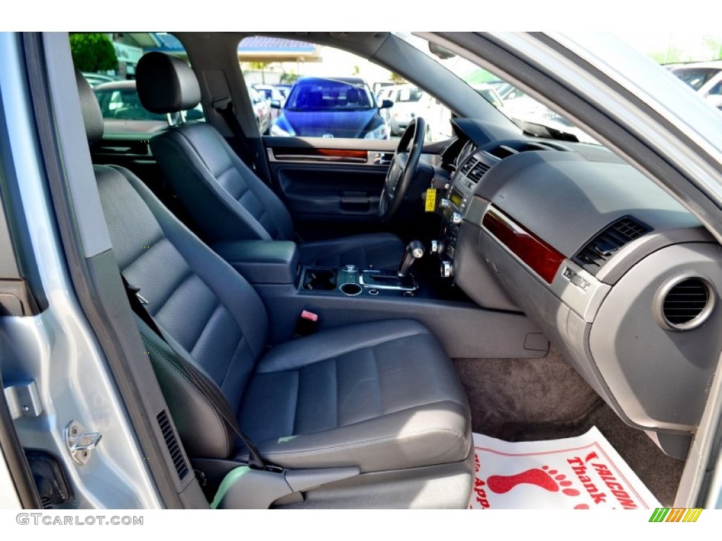 2005 Touareg V6 - Blue Silver Metallic / Anthracite photo #21