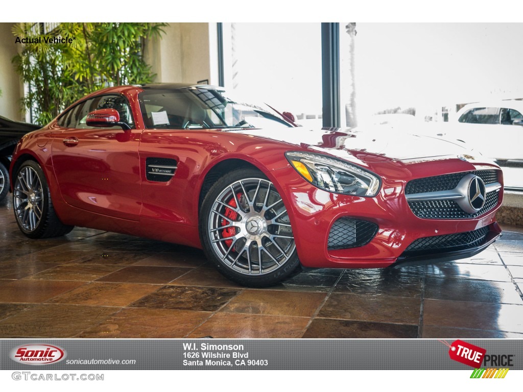 Mars Red Mercedes-Benz AMG GT S