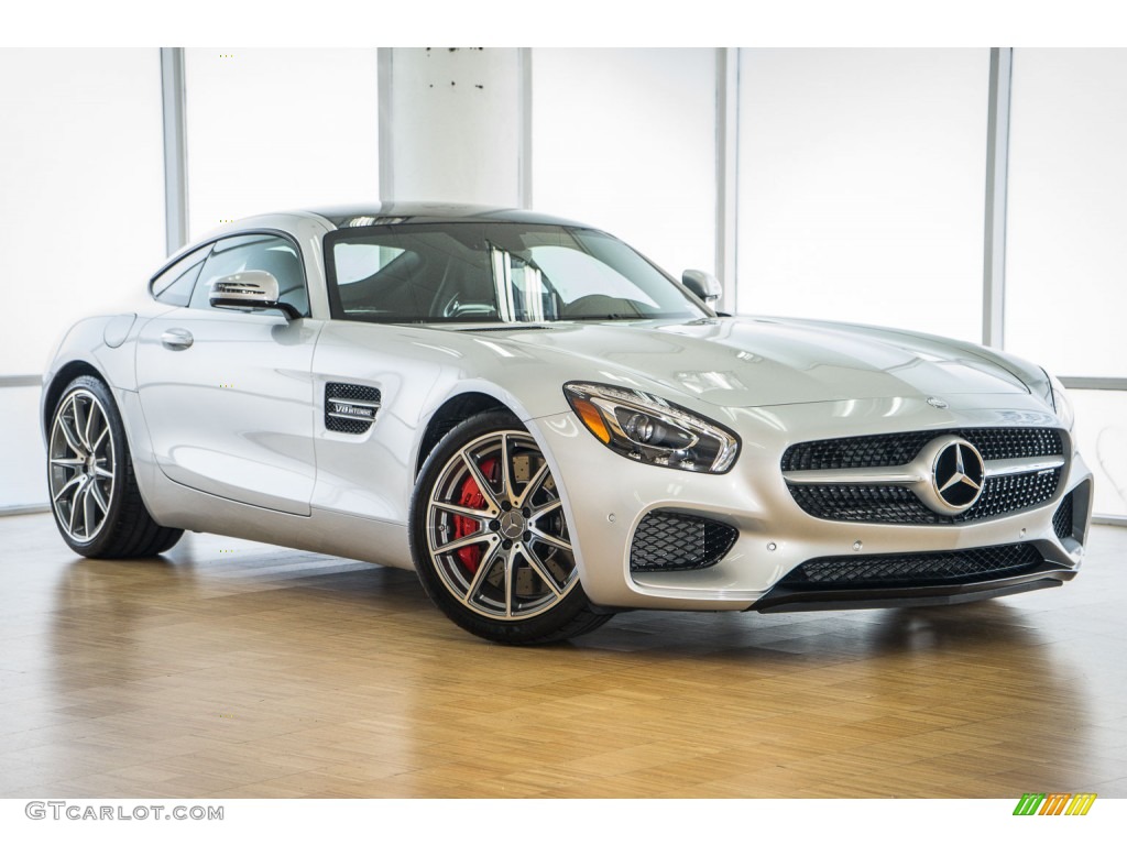 Iridium Silver Metallic 2016 Mercedes-Benz AMG GT S Coupe Exterior Photo #106389611