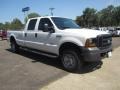 Oxford White - F350 Super Duty XL Crew Cab 4x4 Photo No. 2