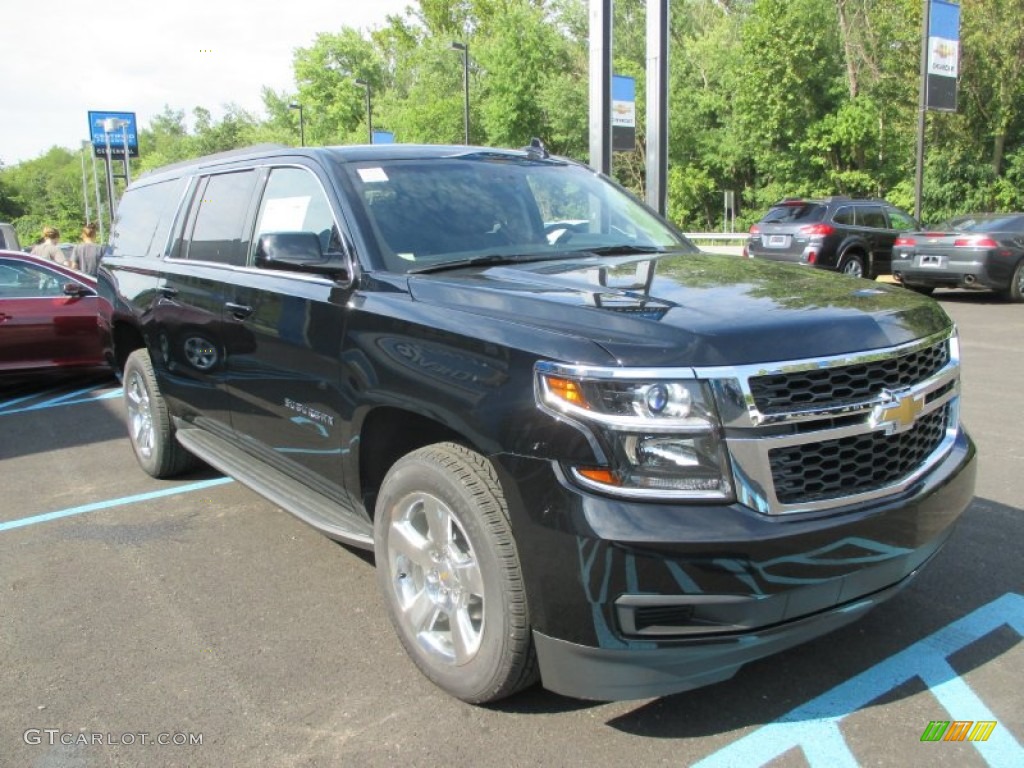 Black 2016 Chevrolet Suburban LT 4WD Exterior Photo #106390427