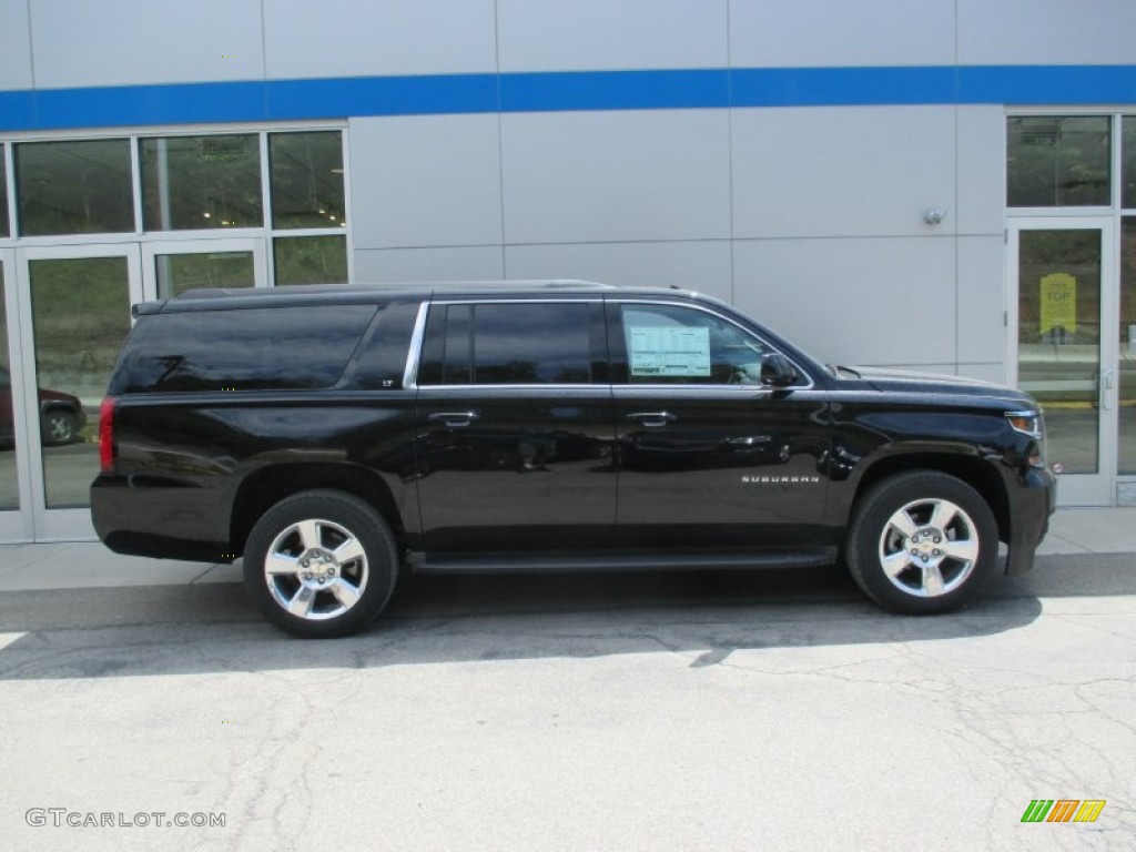 Black 2016 Chevrolet Suburban LT 4WD Exterior Photo #106390534