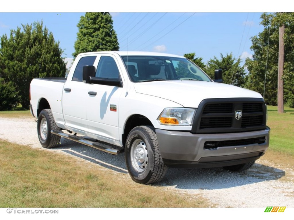 2012 Ram 2500 HD ST Crew Cab 4x4 - Bright White / Dark Slate/Medium Graystone photo #32