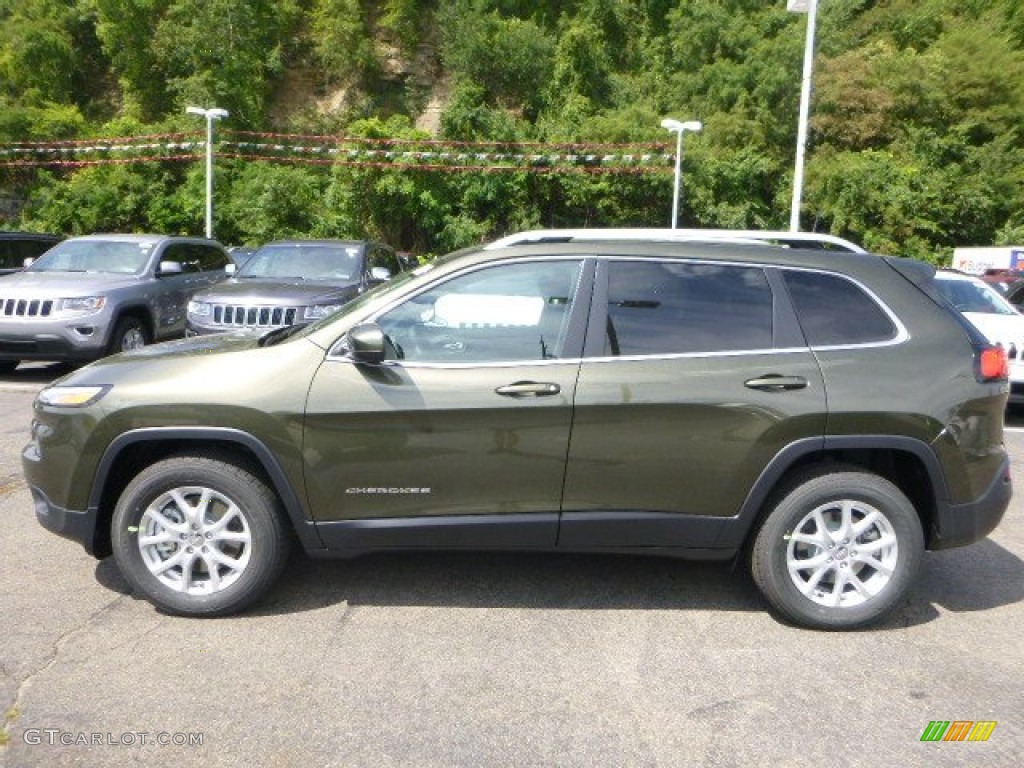 ECO Green Pearl 2016 Jeep Cherokee Latitude 4x4 Exterior Photo #106394273