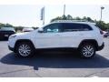 2016 Bright White Jeep Cherokee Limited  photo #4