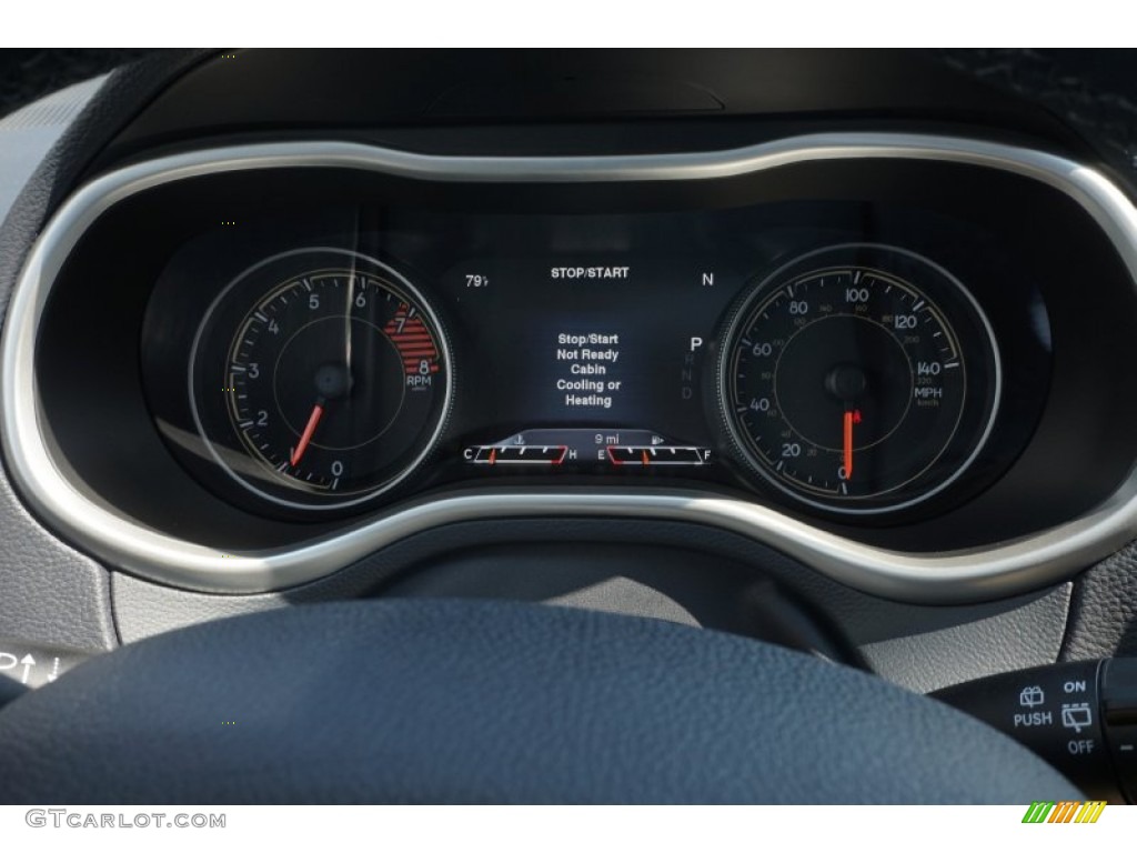 2016 Jeep Cherokee Limited Gauges Photo #106394534