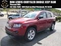 2016 Deep Cherry Red Crystal Pearl Jeep Compass Sport 4x4  photo #1