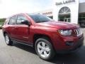 2016 Deep Cherry Red Crystal Pearl Jeep Compass Sport 4x4  photo #11
